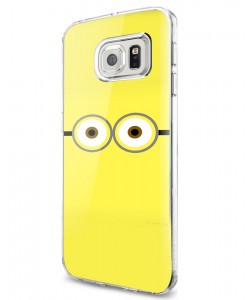Minion Eyes - Samsung Galaxy S7 Carcasa Silicon