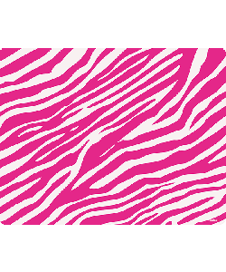 Pink Zebra - Sony Xperia Z1 Husa Book Neagra