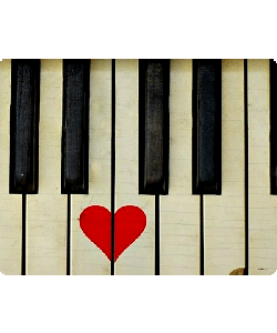 Piano Love - Skin Telefon