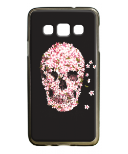 Cherry Blossom Skull - Samsung Galaxy A3 Carcasa Silicon Premium