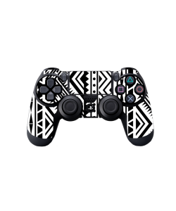Tribal Black & White - PS4 Dualshock Controller Skin