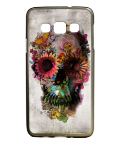 Spring skull - Samsung Galaxy A3 Carcasa Silicon Premium