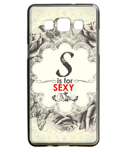 S is for Sexy - Samsung Galaxy A5 Carcasa Silicon