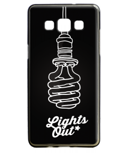 Lights Out - Samsung Galaxy A5 Carcasa Silicon