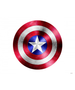 Captain America Logo - Samsung Galaxy A5 Carcasa Silicon
