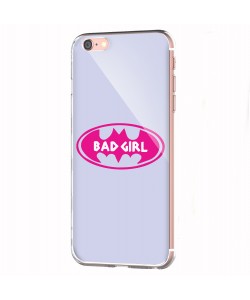 Bad Girl - iPhone 6 Carcasa Transparenta Silicon