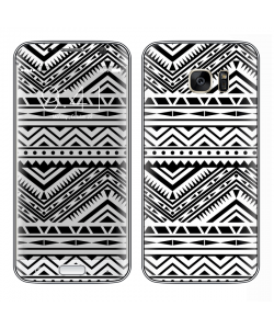 Tribal Black & White - Samsung Galaxy S7 Edge Skin  