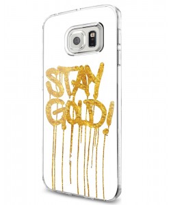 Stay Gold - Samsung Galaxy S7 Carcasa Silicon