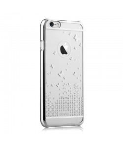 Butterfly Silver - Devia Carcasa iPhone 6/6S (rama electroplacata)