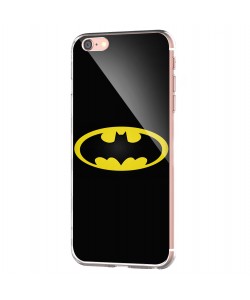 Batman Logo - iPhone 6 Carcasa Transparenta Silicon