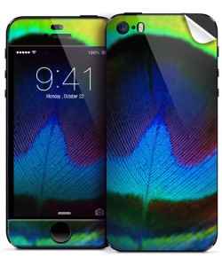 Peacock Feather- iPhone 5/5S Skin