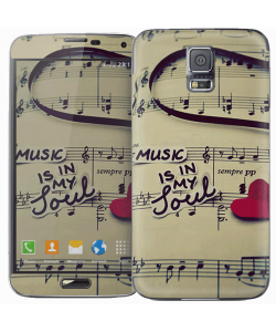 Soul Music - Samsung Galaxy S5 Skin
