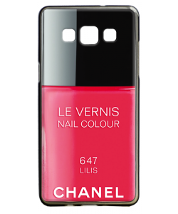 Chanel Lilis Nail Polish - Samsung Galaxy A5 Carcasa Silicon