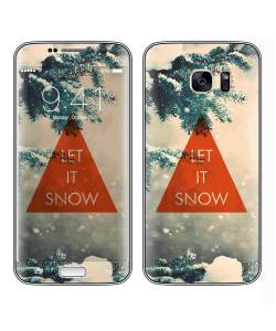 Let it Snow - Samsung Galaxy S7 Edge Skin  
