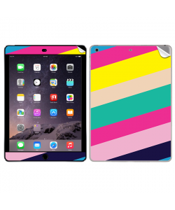 Diagonal Colors - Apple iPad Air 2 Skin