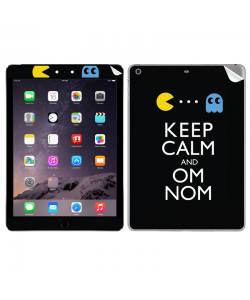 Keep Calm and Om Nom - Apple iPad Air 2 Skin