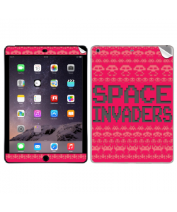 Space Invaders Red - Apple iPad Air 2 Skin