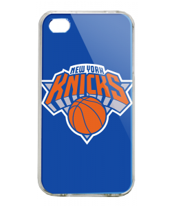 New York Knicks - iPhone 4/4S Carcasa Alba/Transparenta Plastic