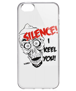 Silence I Keel You - iPhone 5/5S Carcasa Transparenta Plastic
