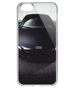 Audi R8 - iPhone 5/5S/SE Carcasa Transparenta Silicon