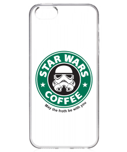 Star Wars - iPhone 5/5S Carcasa Transparenta Silicon