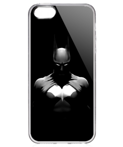 Batman - iPhone 5/5S/SE Carcasa Transparenta Silicon