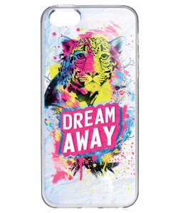 Dream Away - iPhone 5/5S/SE Carcasa Transparenta Silicon