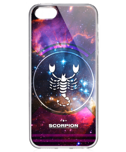 Scorpion - Universal - iPhone 5/5S/SE Carcasa Transparenta Silicon