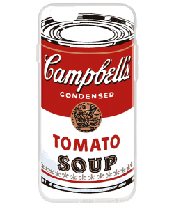 Tomato Soup - iPhone 6 Carcasa Transparenta Silicon
