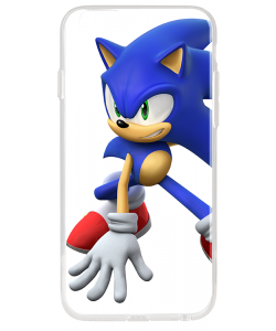 Sonic - iPhone 6 Carcasa Transparenta Silicon