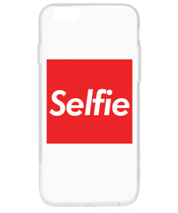 Selfie - iPhone 6 Plus Carcasa Transparenta Silicon