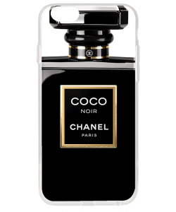 Coco Noir Perfume - iPhone 6 Plus Carcasa Transparenta Silicon