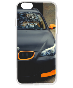BMW - iPhone 6 Plus Carcasa Transparenta Silicon