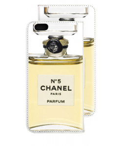 Chanel No. 5 Perfume - iPhone 6 Husa Book Alba Piele Eco