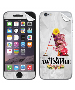 A is for Awesome - iPhone 6 Plus Skin