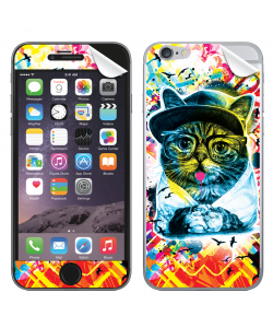 Hipster Meow - iPhone 6 Plus Skin