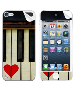 Piano Love - Apple iPod Touch 5th Gen Skin