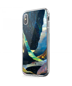Canyon - iPhone X Carcasa Transparenta Silicon