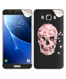 Cherry Blossom Skull - Samsung Galaxy J7 Skin