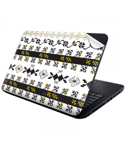 Black & Yellow - Laptop Generic Skin
