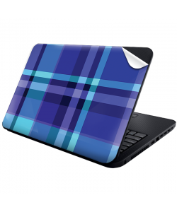 Blue Plaid - Laptop Generic Skin