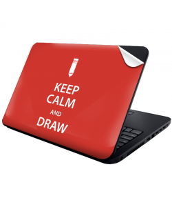 Keep Calm and Draw - Laptop Generic Skin