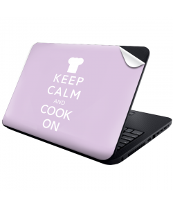 Keep Calm and Cook On - Laptop Generic Skin