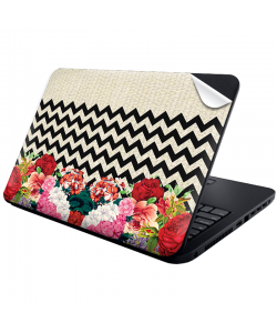 Floral Contrast - Laptop Generic Skin