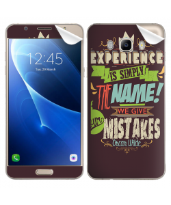 Experience - Samsung Galaxy J7 Skin