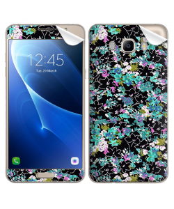 Floral Black - Samsung Galaxy J7 Skin