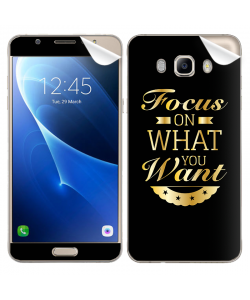 Focus - Samsung Galaxy J7 Skin