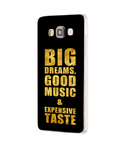 Good Music Black - Samsung Galaxy J5 2016 Carcasa Silicon 