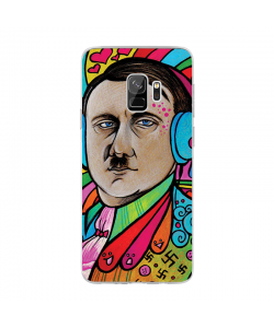Hitler Meets Colors - Samsung Galaxy S9 Carcasa Transparenta Silicon