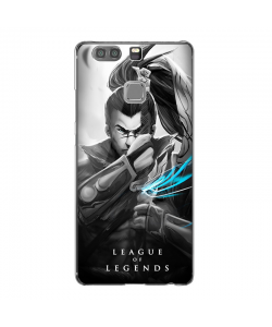 League of Legends Yasuo - Huawei P9 Carcasa Transparenta Silicon